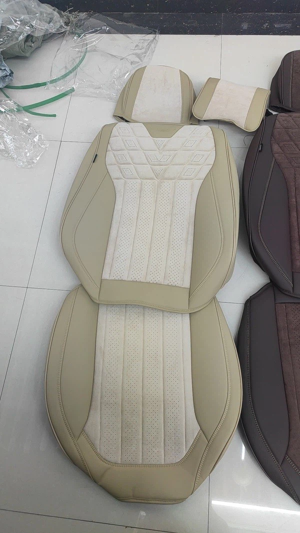 Nappa Leather Car Seat Cushion Luxury Cushions Soft Sofa